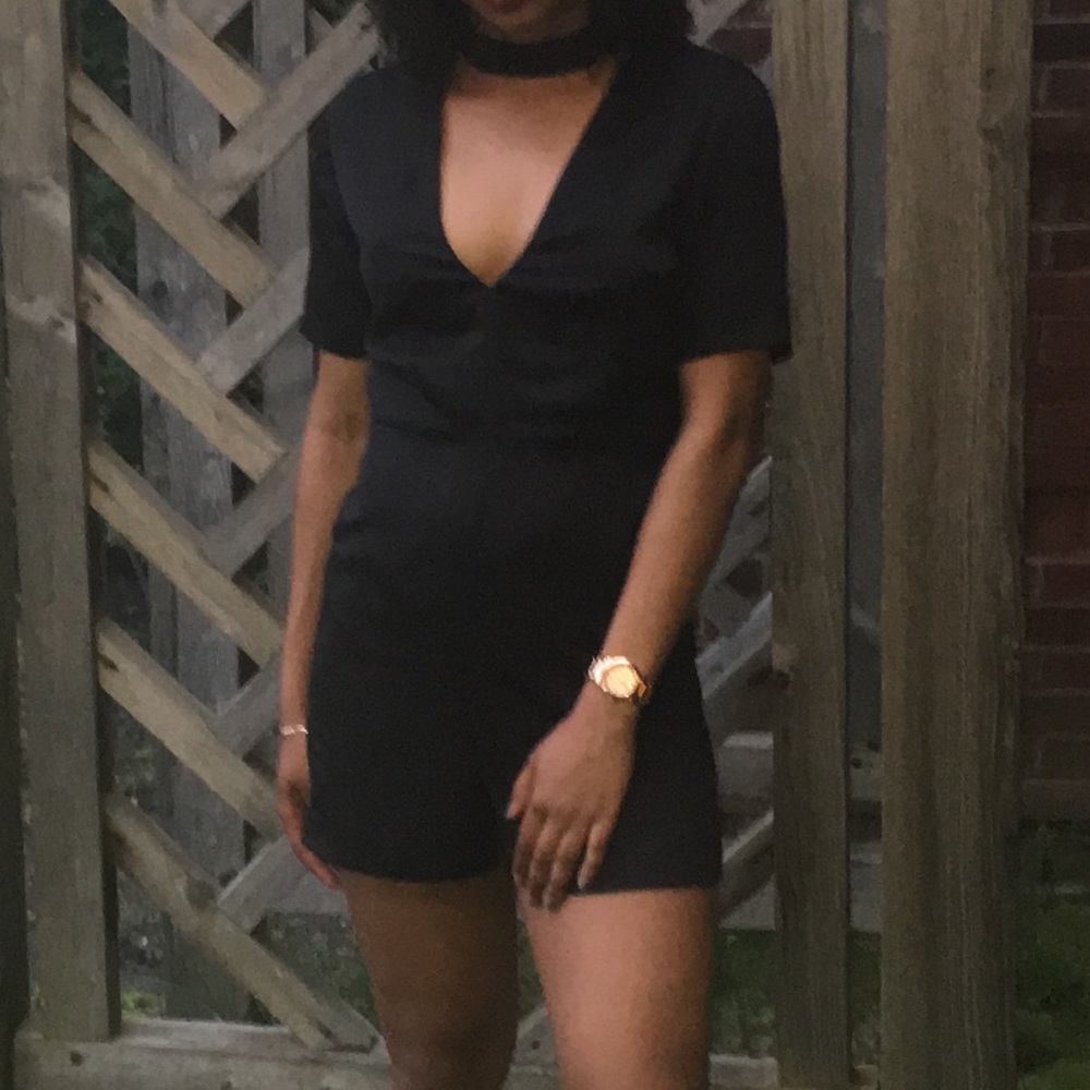 ASOS Black Romper - Picture 2 of 2